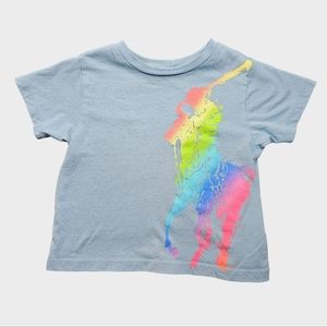 Polo Ralph Lauren 2T Rainbow Horse T-shirt
